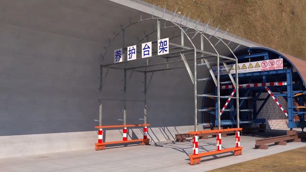 阳明区隧道施工动画制作公司 - 隧道施工工艺和施工方法 - 隧道施工汇报动画视频 - bim 工程施工动画